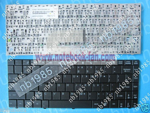 New MSI CR400 EX460 ULV723 U200 X400 V103522AK1UI Keyboard US - Click Image to Close